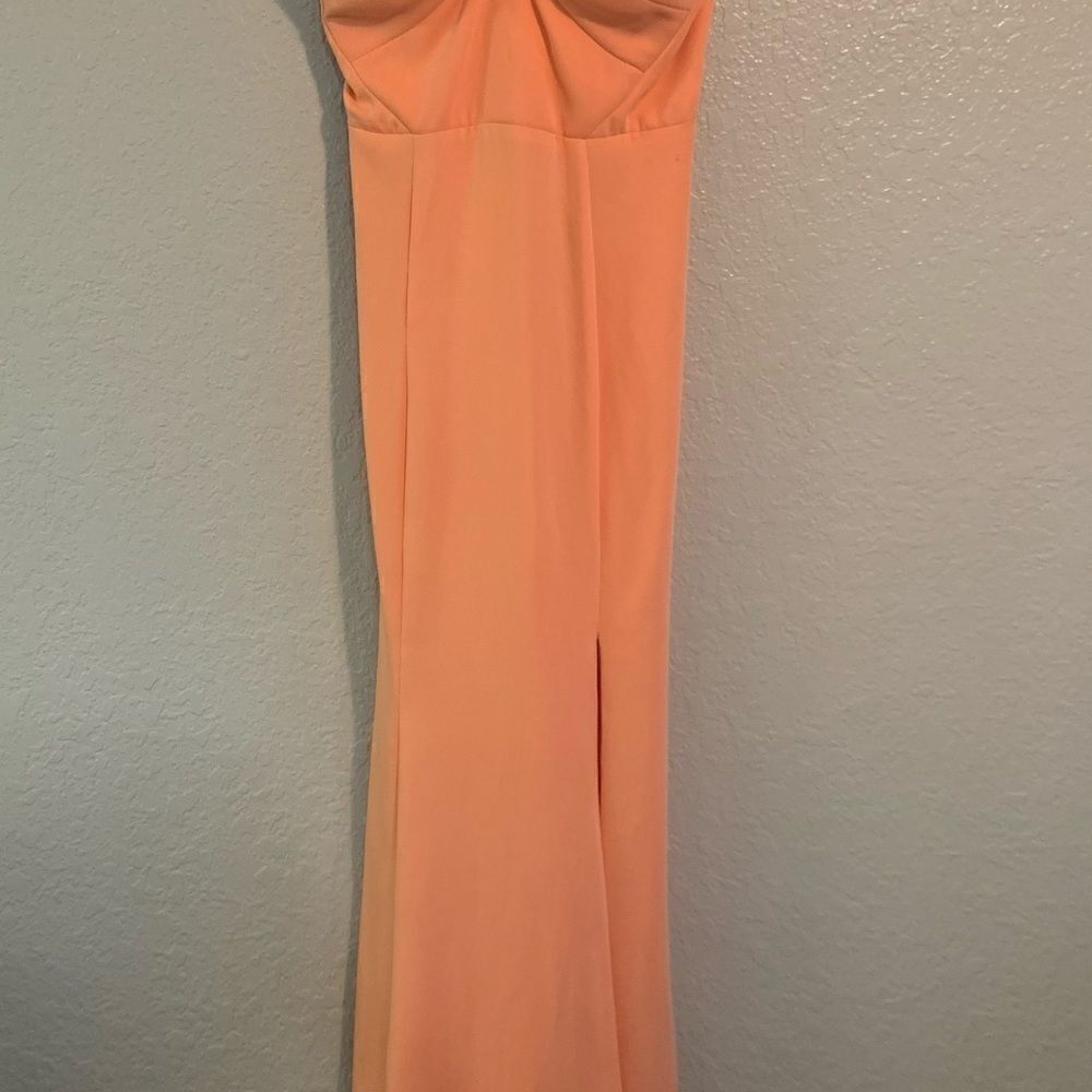 BARIANO AUSTRALIA Apricot Maxi Dress Size 8 - Picture 7 of 11